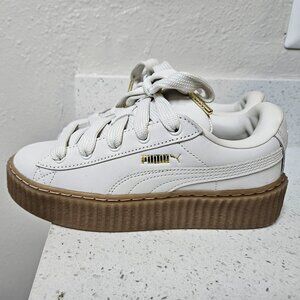 PUMA x Fenty Creeper Phatty NUBUCK WMNS cream Women's Size 6 Rihanna NWOB